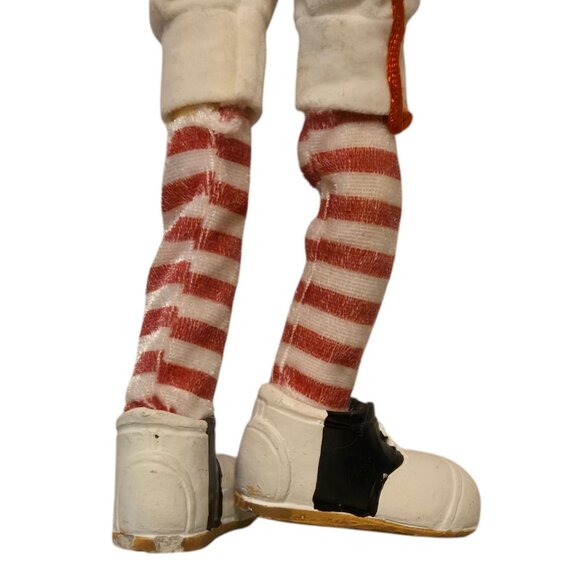 Baseball Reindeer Figurine with Wooden Doll Chair Christmas Sports Decor 15 Inch - Picture 12 of 16